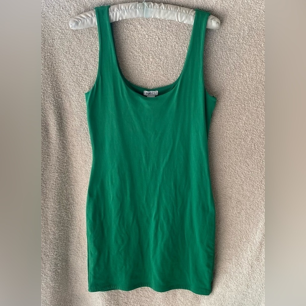 NWT Rue21 Green mini dress